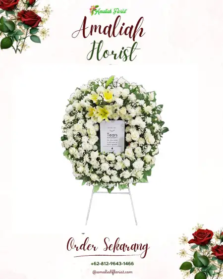 Krans Bunga Duka Petanang Ulu